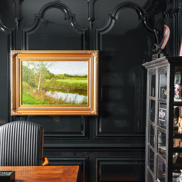 Paneled Study