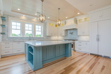 Kitchen - transitional kitchen idea in Other