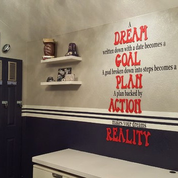 Custom Cowboy Themed Woman Cave