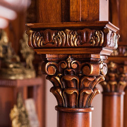 Custom hand carving woodwork - Furniture