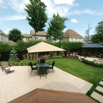 Chic landscape transformation