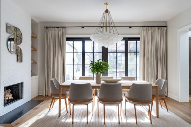 Contemporary Dining Room by Haus Love Interiors