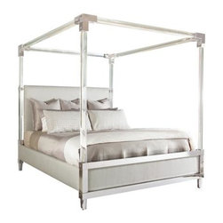Stella Acrylic Canopy Bed - Canopy Beds