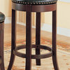 Coaster 29   Swivel Bar Stool With Upholstered Seat