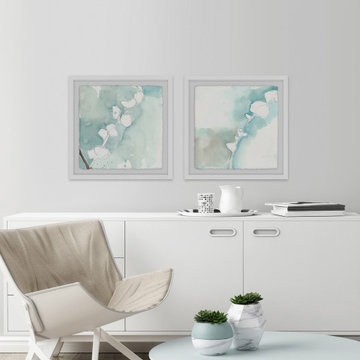Pastel Blooms Diptych