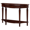 Powell Furniture 912-225 Masterpiece Console Table With 4-Reeded Leg With Lower