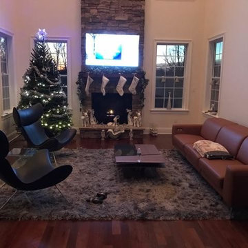 Contemporary Dining & Living Room