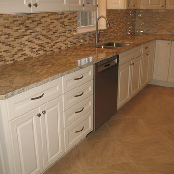 Coconut Finish Schrock Cabinets