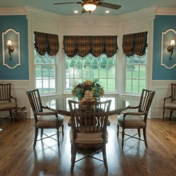 Plaid Balloon Valance