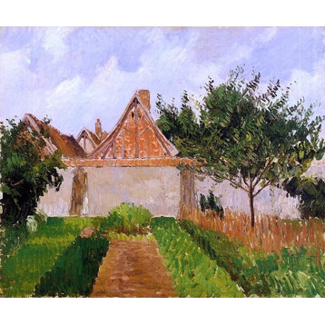 Camille Pissarro Garden at Eragny , 20"x25" Wall Decal