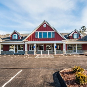 High-End Commercial Space with Board & Batten Siding in Trumball, CT