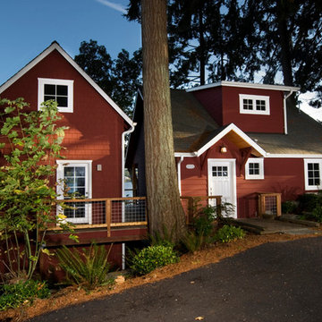 Olympia Eld Inlet Cabin Remodel and Studio Addition