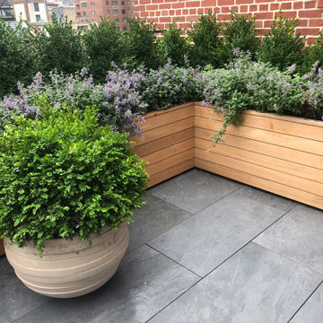 Teak Clad Planters