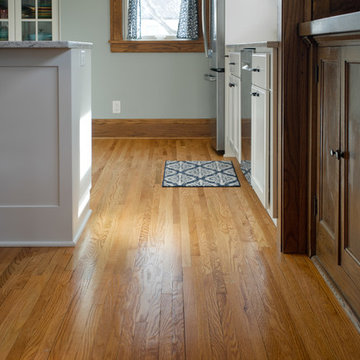 Project 3435-1 Plaid Wallpaper Kitchen Remodel Ford Pkwy St. Paul