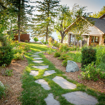 Flagstone Entry Path