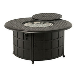 Alumont Classic 48" Round Gas Fire Pit - Fire Pits