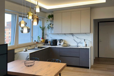 Ispirazione per una cucina moderna