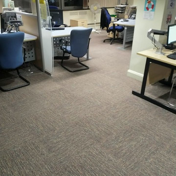 Interface Carpet Tiles to Premises at the Department for Work & Pensions Ashford