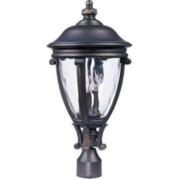 Maxim Camden VX 3-Light Outdoor Pole/Post Lantern 41421WGGO - Golden Bronze