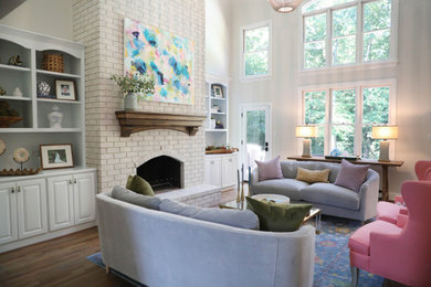 Inspiration for a transitional home design remodel in Other