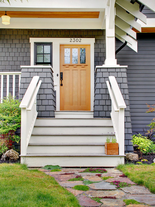 Exterior Front Door Columns | Houzz