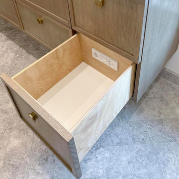 Bathroom Vanity In-Drawer Outlets