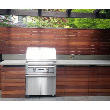 Outdoor Kitchen & BBQ Area - Batu Hardwood