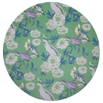 Peony Inspira Tropical 16" Round Pebble Placemats, Set of 4