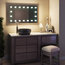 Wide Hollywood 18-Bulb Wall Mirror, Daylight, 100x60 cm