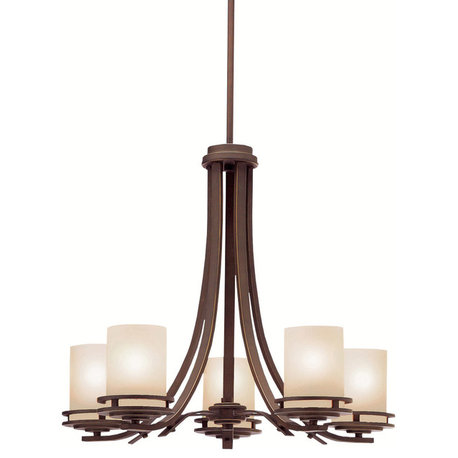 Kichler Lighting 1672OZ Hendrik - 5 light Chandelier - with Soft Contemporary in