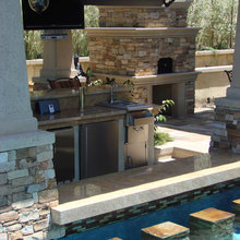 Backyard oasis
