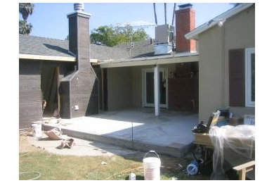 Houses During Construction