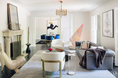 Living room - living room idea in Atlanta