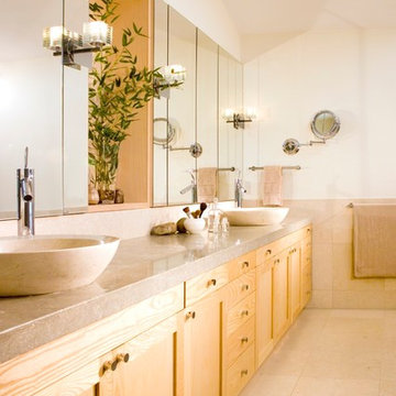 Warm Modern Bath