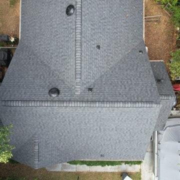 CertainTeed shingles in Moire Black