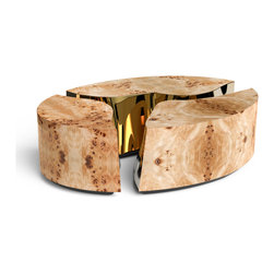 LAPIAZ OVAL POPLAR Center Tables - Coffee Tables