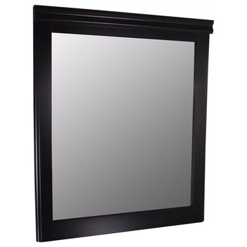 Huey Vineyard Mirror, Black