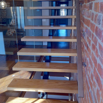 Open Riser Stairs