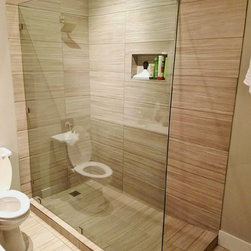 Frameless Splash Panels - Shower Doors