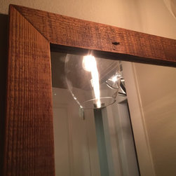 Reclaimed Barn Wood Mirror - Products
