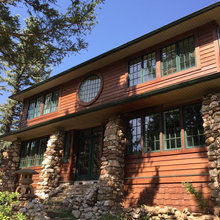 Colorado cabin porch