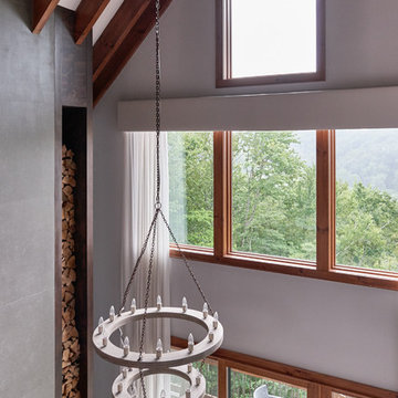 Rustic Meets Midcentury