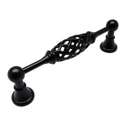 Cosmas - Birdcage Cabinet Pull, 5" Hole Centers - Cabinet And Drawer Handle Pulls