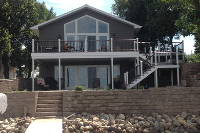 Inspiration for a modern deck remodel in Other