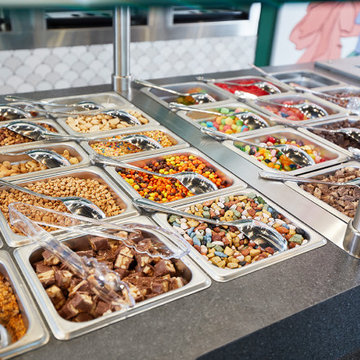 Colorful Ice Cream Parlour
