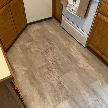 Kitchen Floors, LVT, July 2021