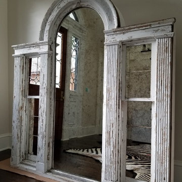 Antique Mirror in Frame