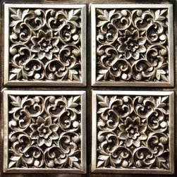 109 Faux Tin Ceiling Tile Glue up 24x24 - Ceiling Tile