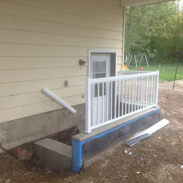 Basement Entry Reconfiguration & foundation repair
