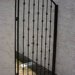 Wrought Iron Exterior Gates - Products